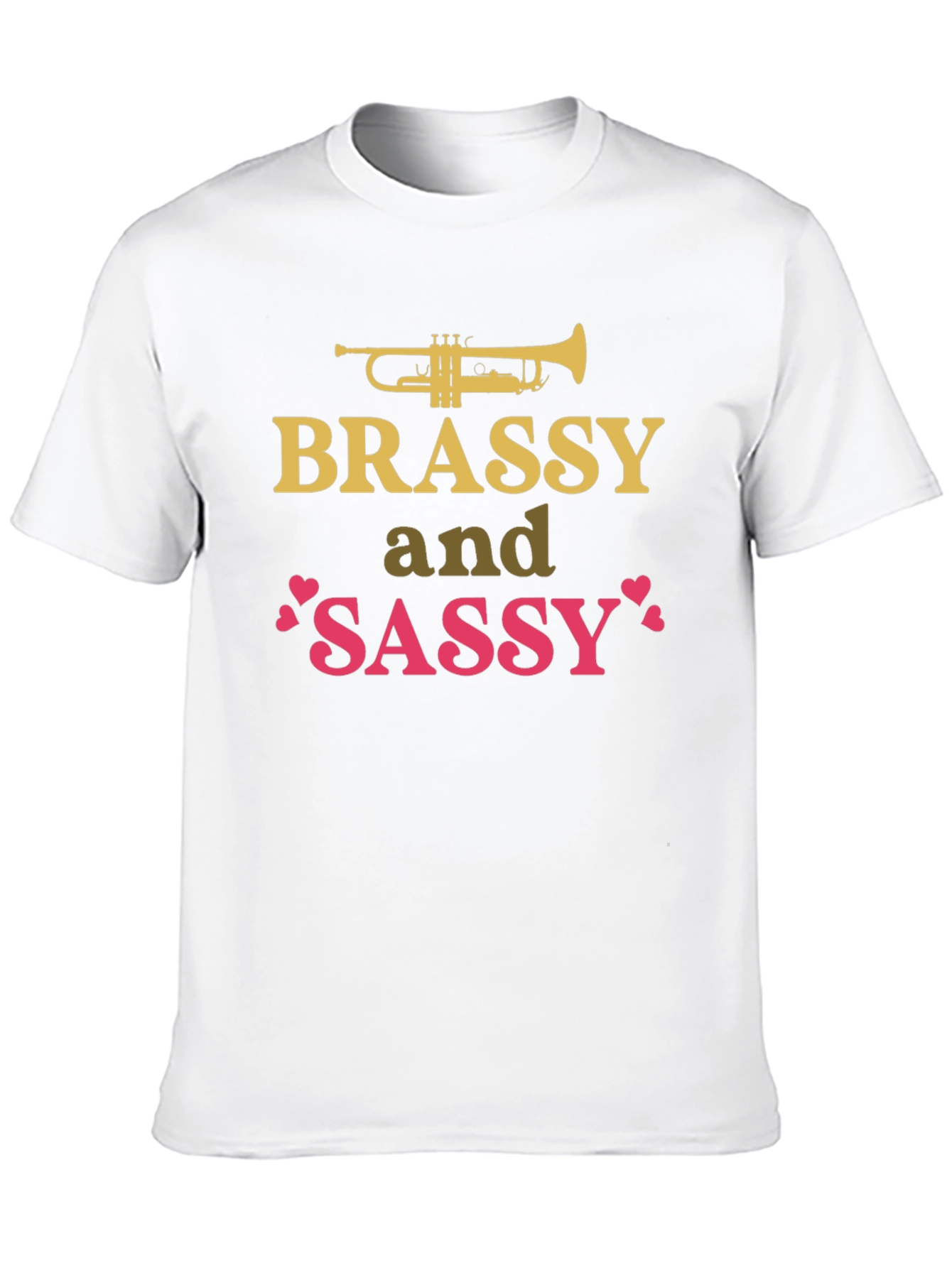 Brassy & Sassy T-Shirt - Novelty Music Tee