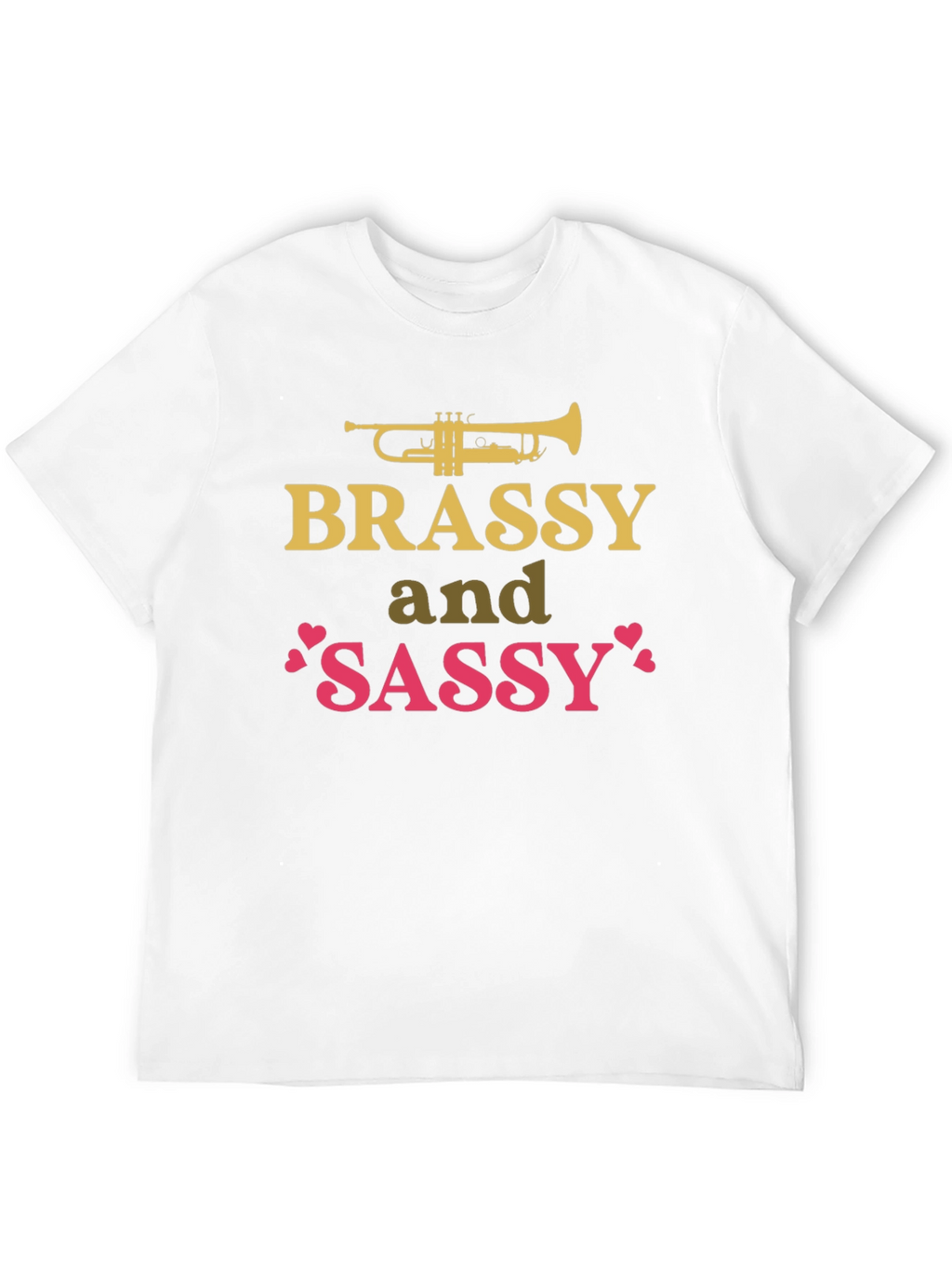 Brassy & Sassy T-Shirt - Novelty Music Tee
