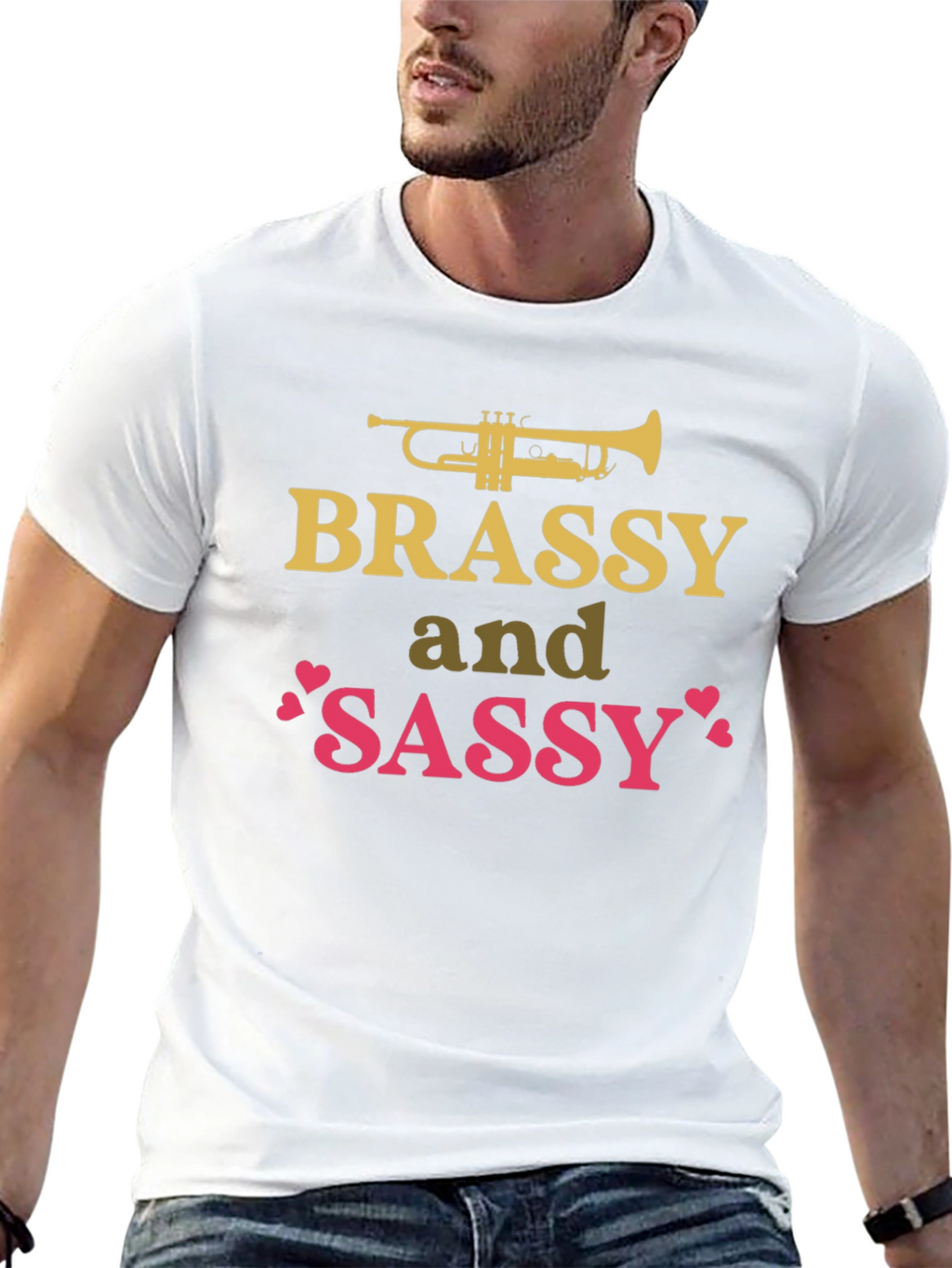 Brassy & Sassy T-Shirt - Novelty Music Tee