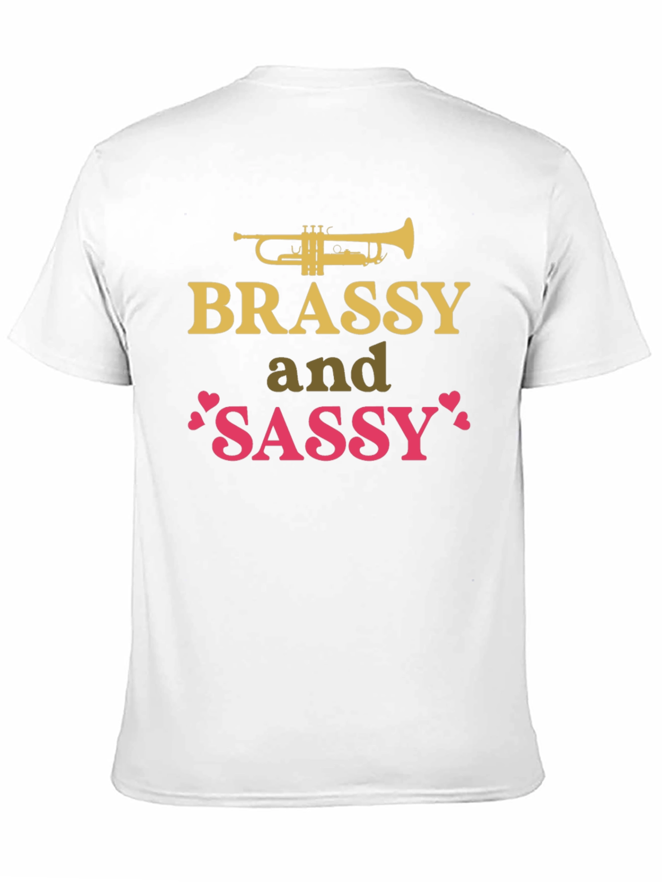 Brassy & Sassy T-Shirt - Novelty Music Tee