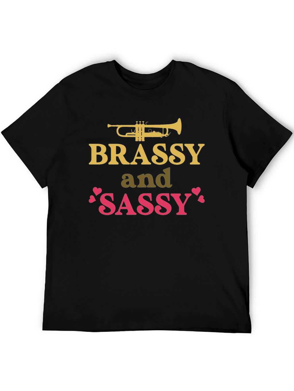 Brassy & Sassy T-Shirt - Novelty Music Tee