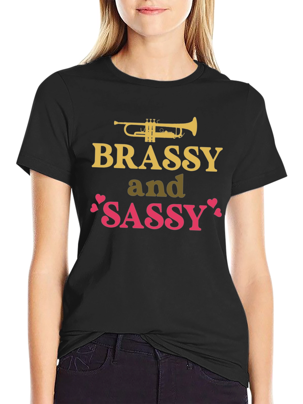 Brassy & Sassy T-Shirt - Novelty Music Tee