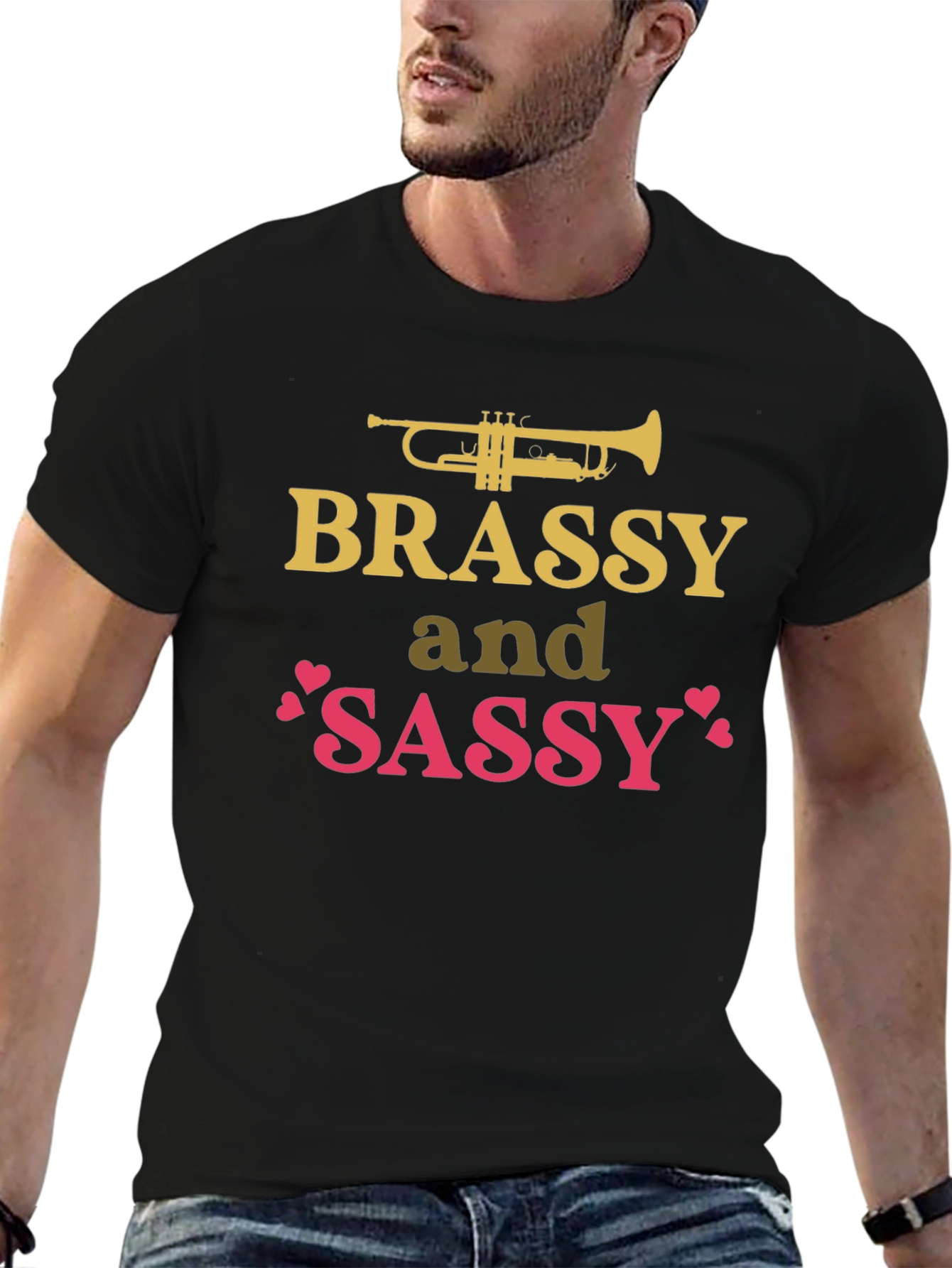 Brassy & Sassy T-Shirt - Novelty Music Tee
