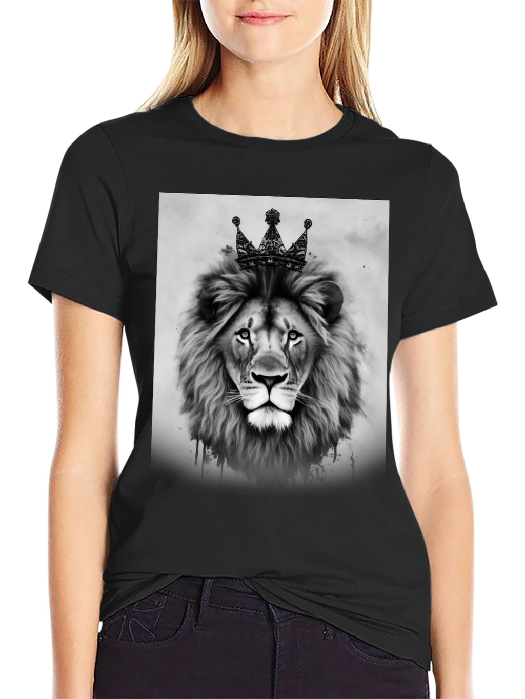 Lion King Graphic Tee - Black Unisex T-Shirt