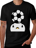 Soccer Ball Penguin T-Shirt - Fun & Unique Tee!