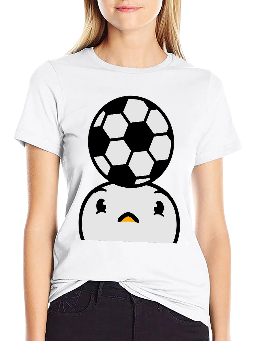 Soccer Ball Penguin T-Shirt - Fun & Unique Tee!