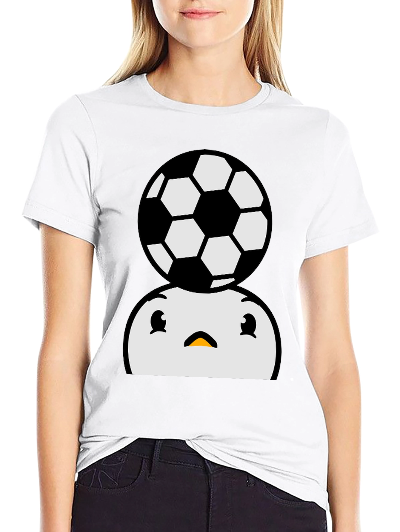 Soccer Ball Penguin T-Shirt - Fun & Unique Tee!