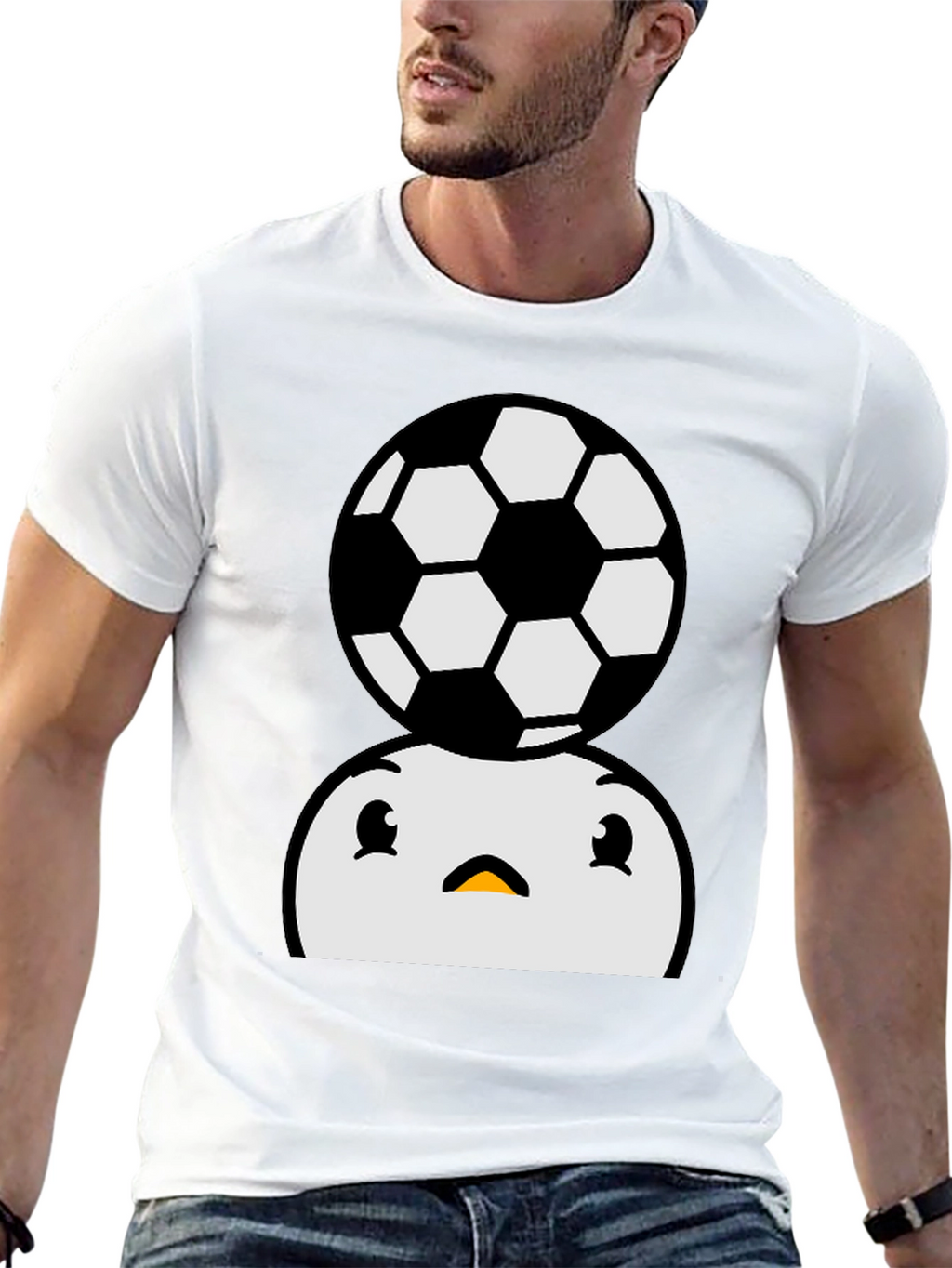 Soccer Ball Penguin T-Shirt - Fun & Unique Tee!