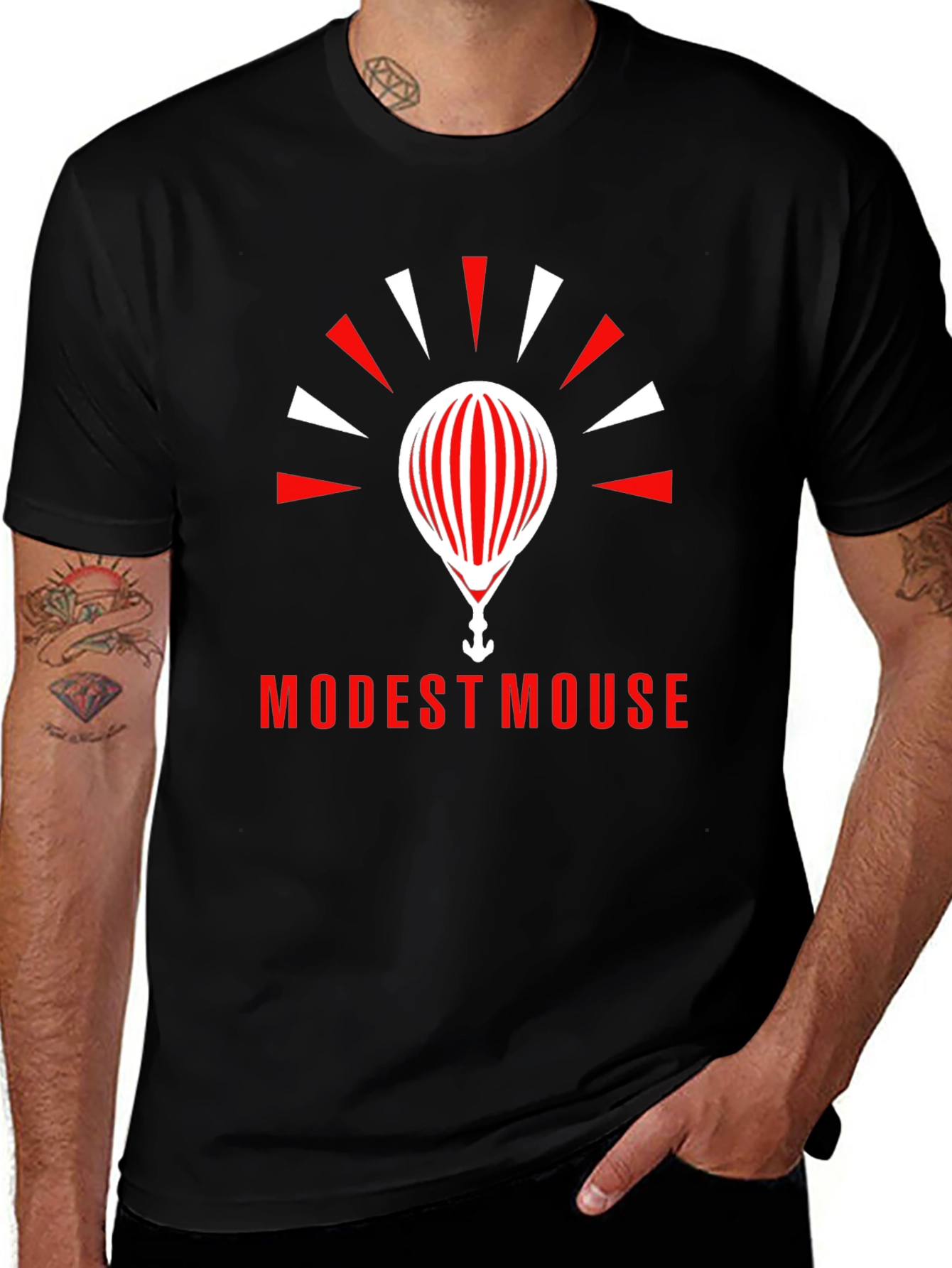 Modest Mouse Black T-Shirt
