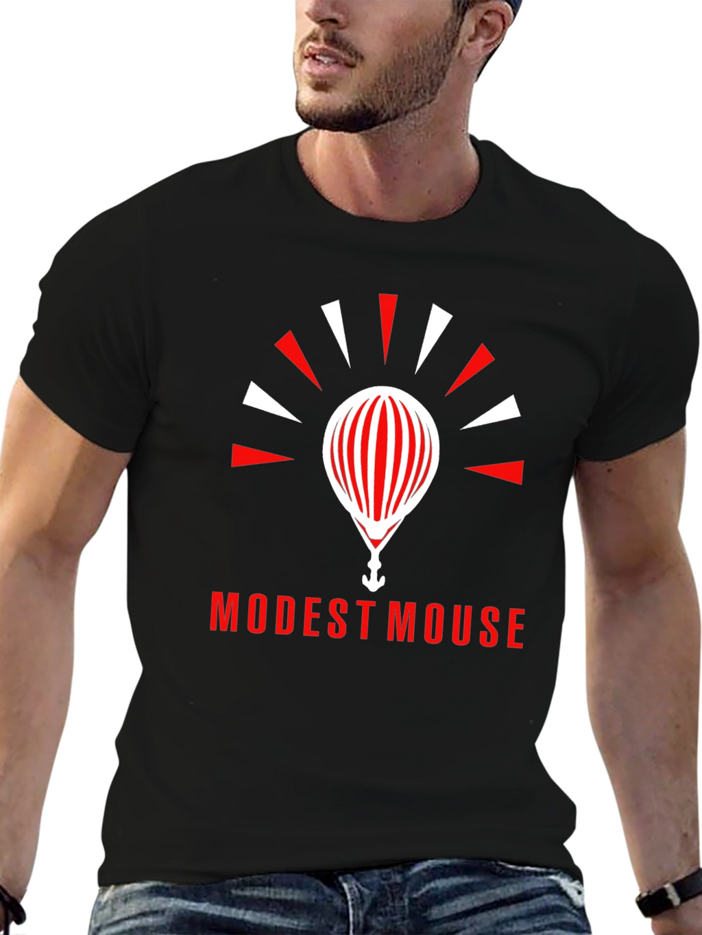 Modest Mouse Black T-Shirt