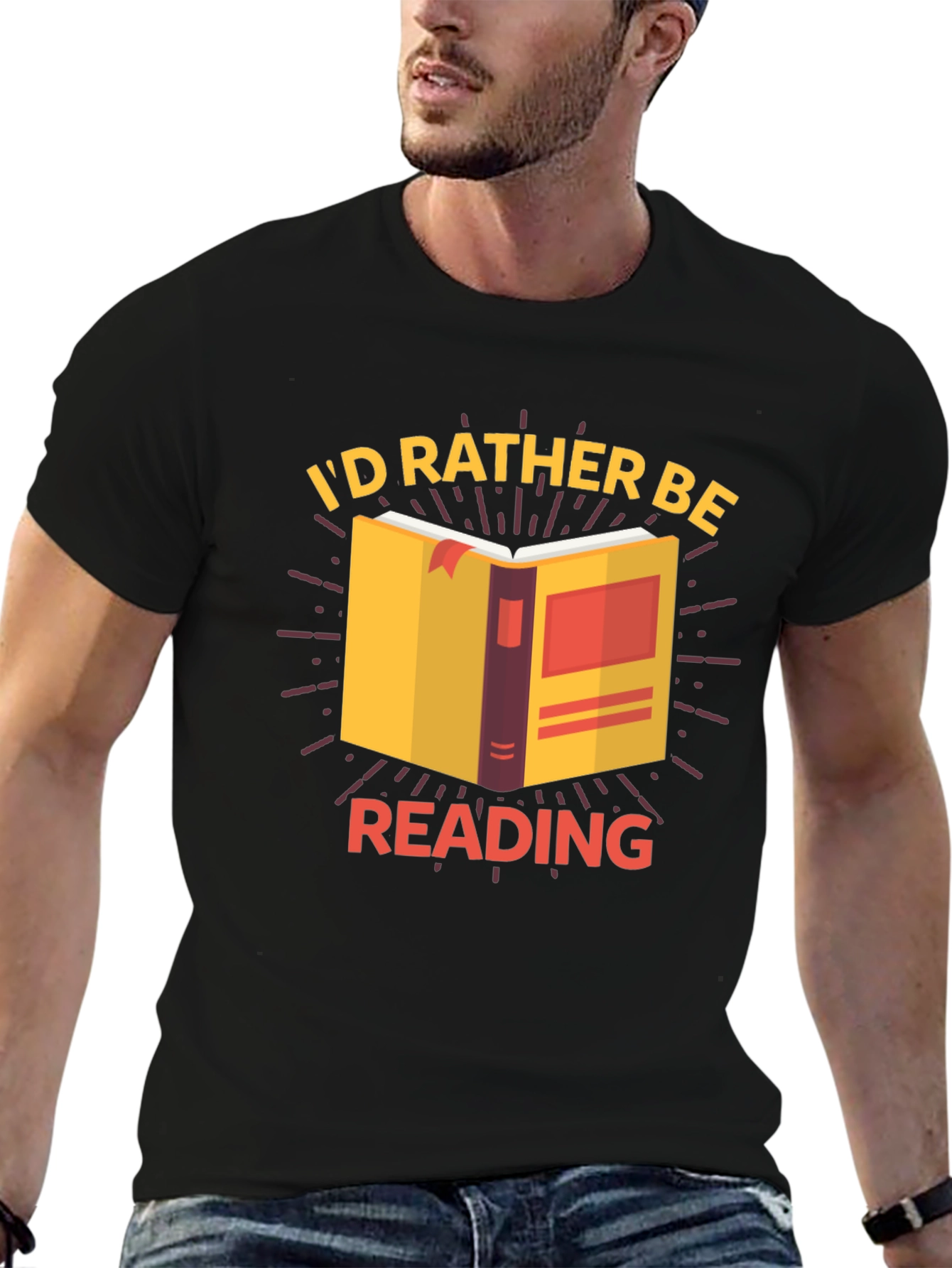 Id Rather Be Reading T-Shirt