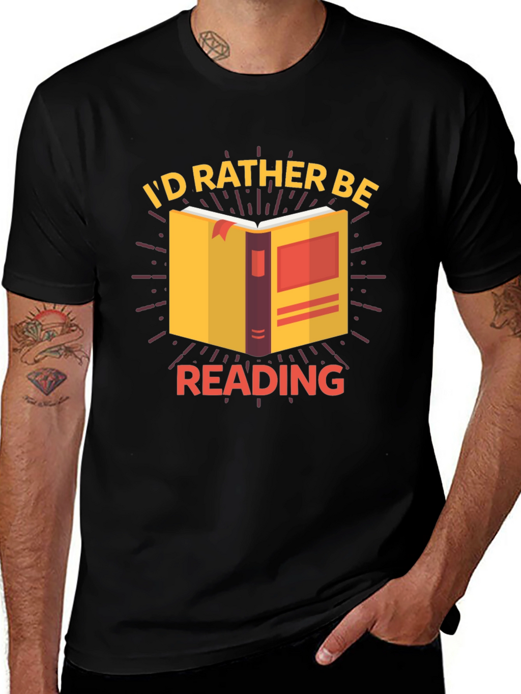 Id Rather Be Reading T-Shirt