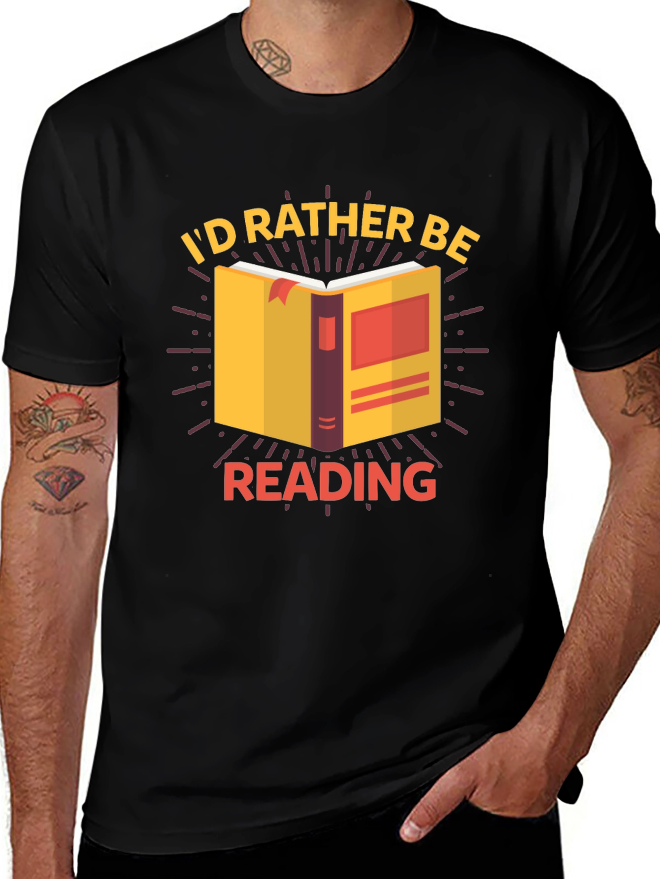 Id Rather Be Reading T-Shirt