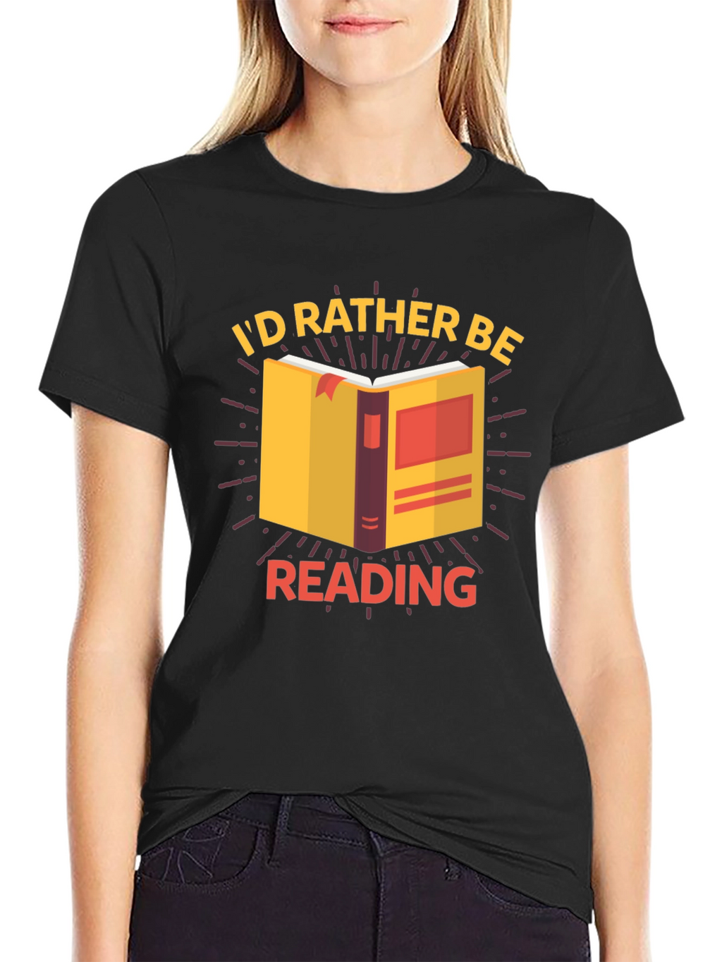 Id Rather Be Reading T-Shirt