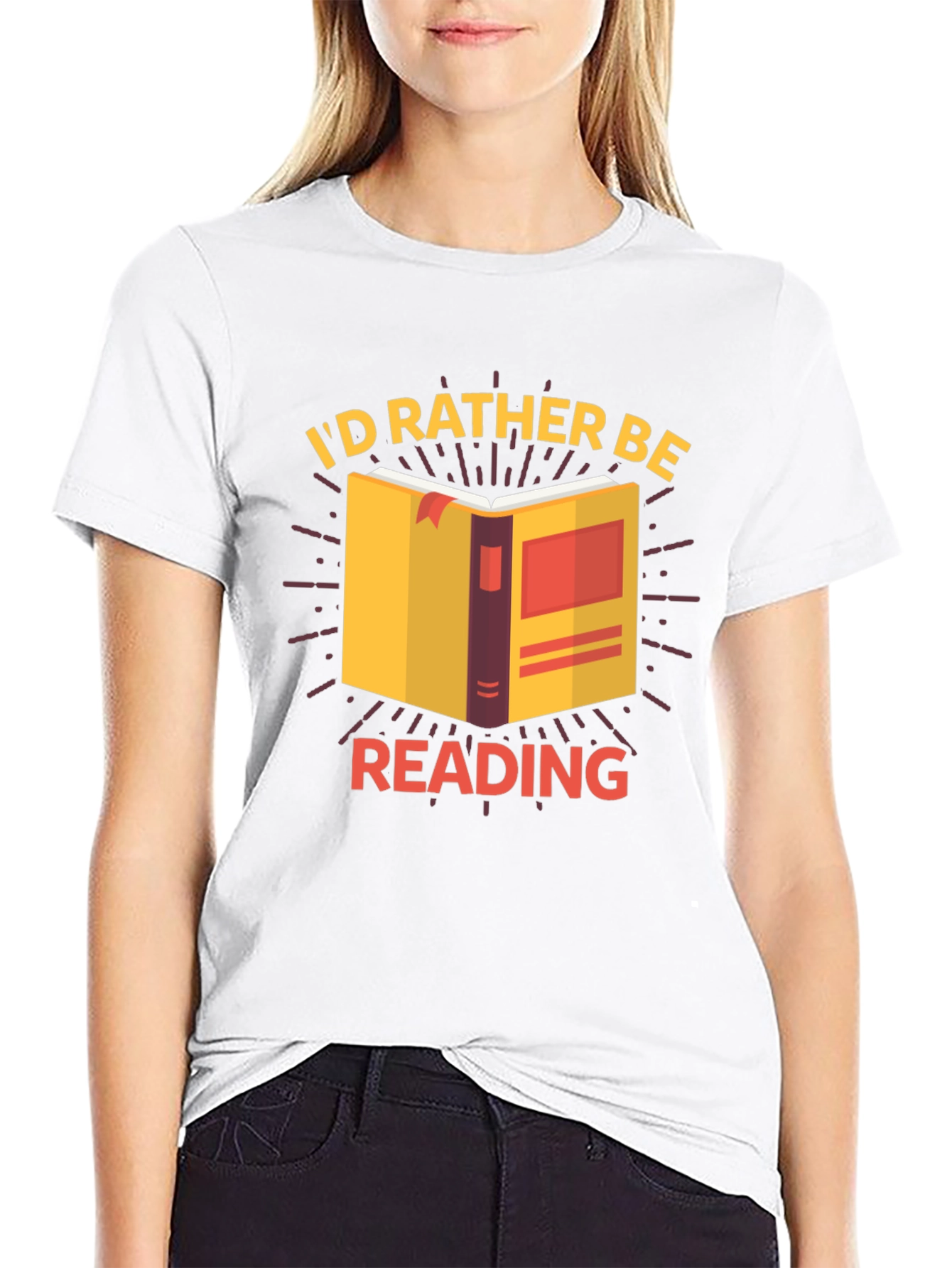 Id Rather Be Reading T-Shirt