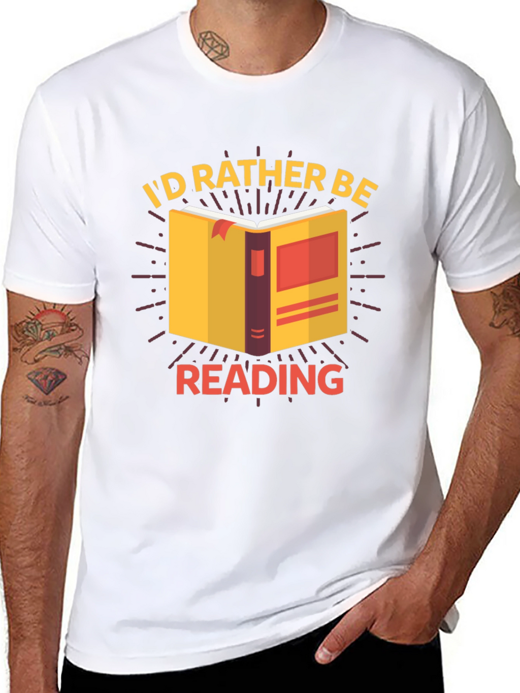 Id Rather Be Reading T-Shirt
