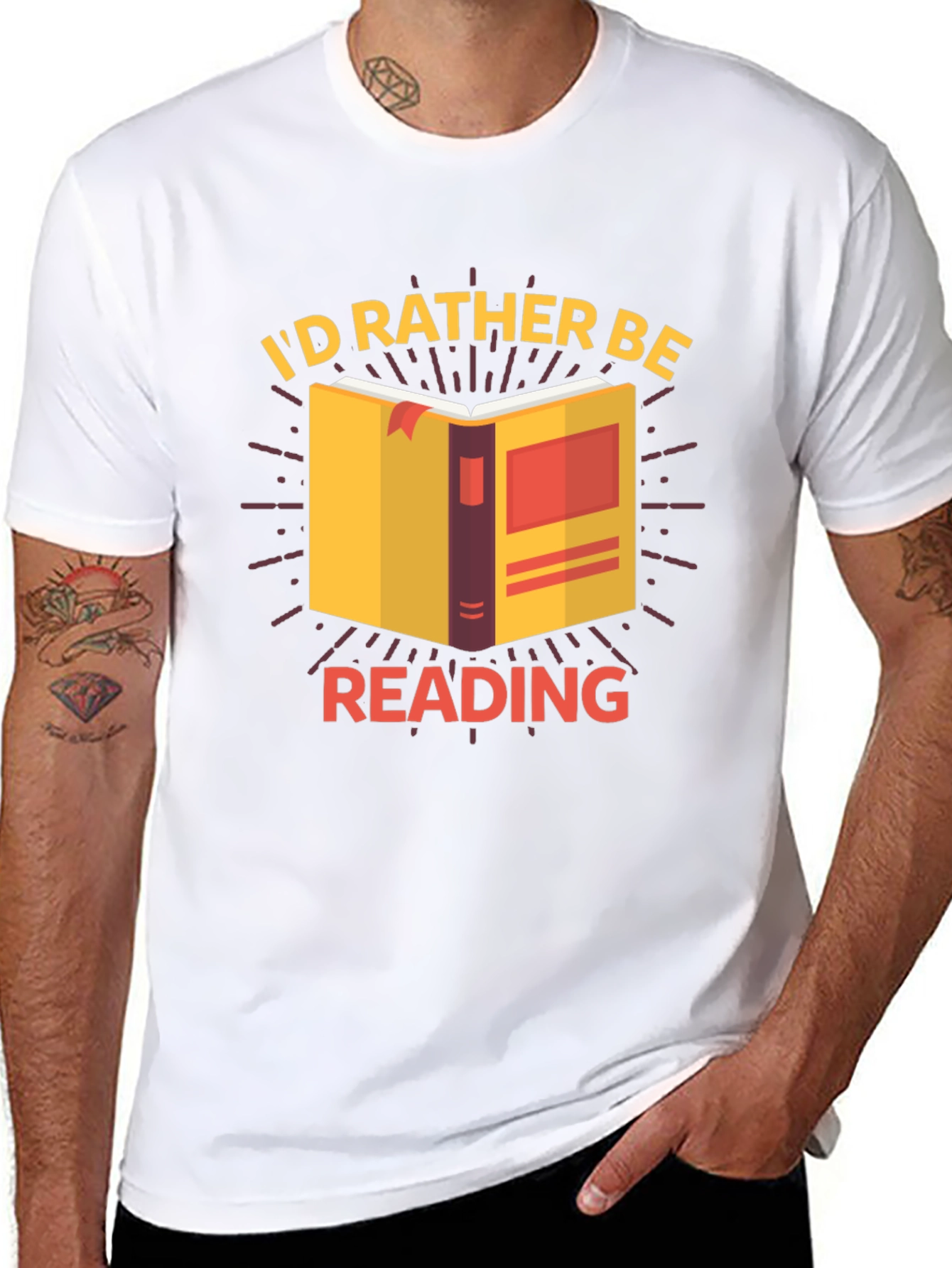 Id Rather Be Reading T-Shirt