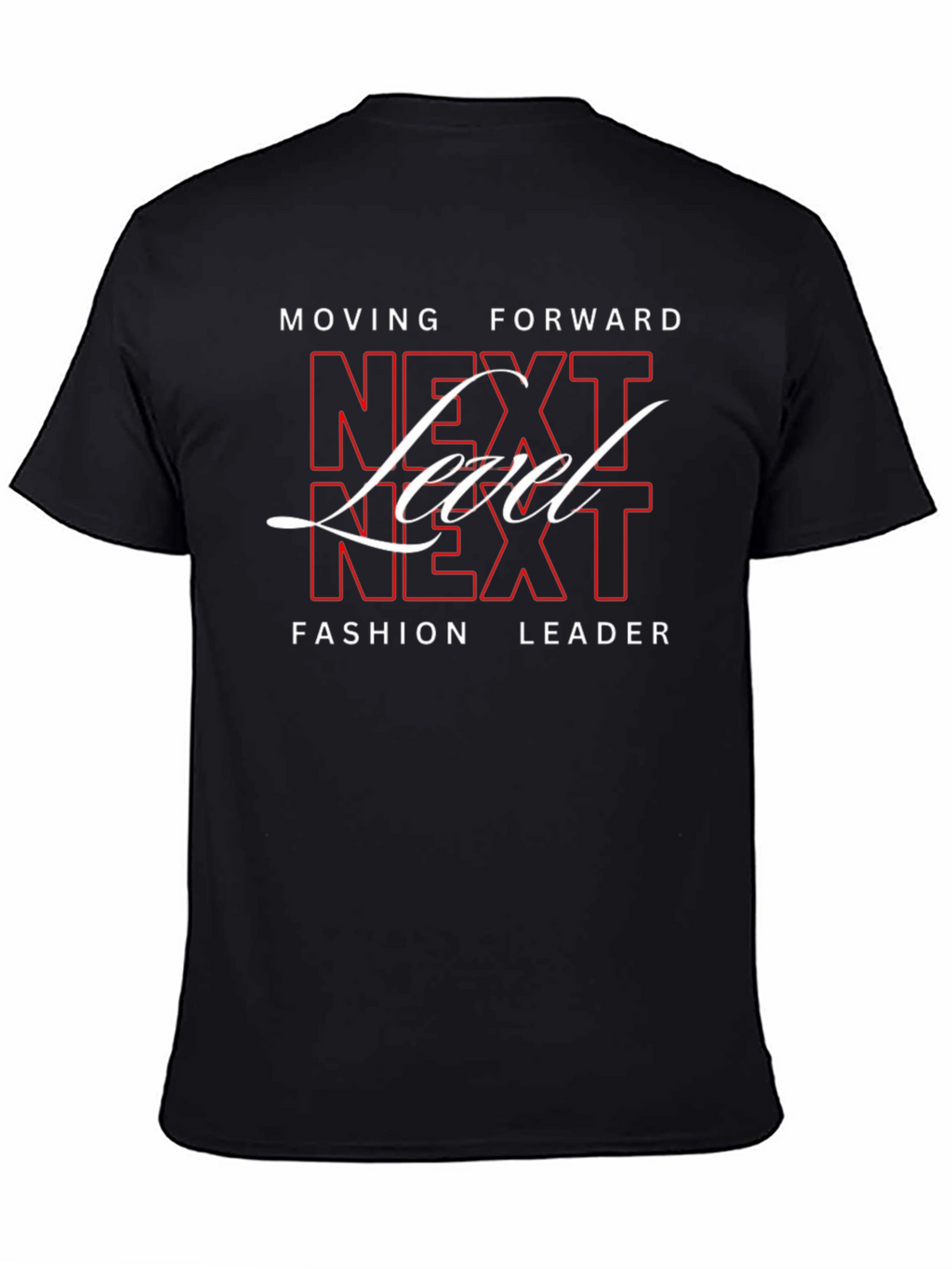 Next Level Fashion Leader Graphic Tee - Black