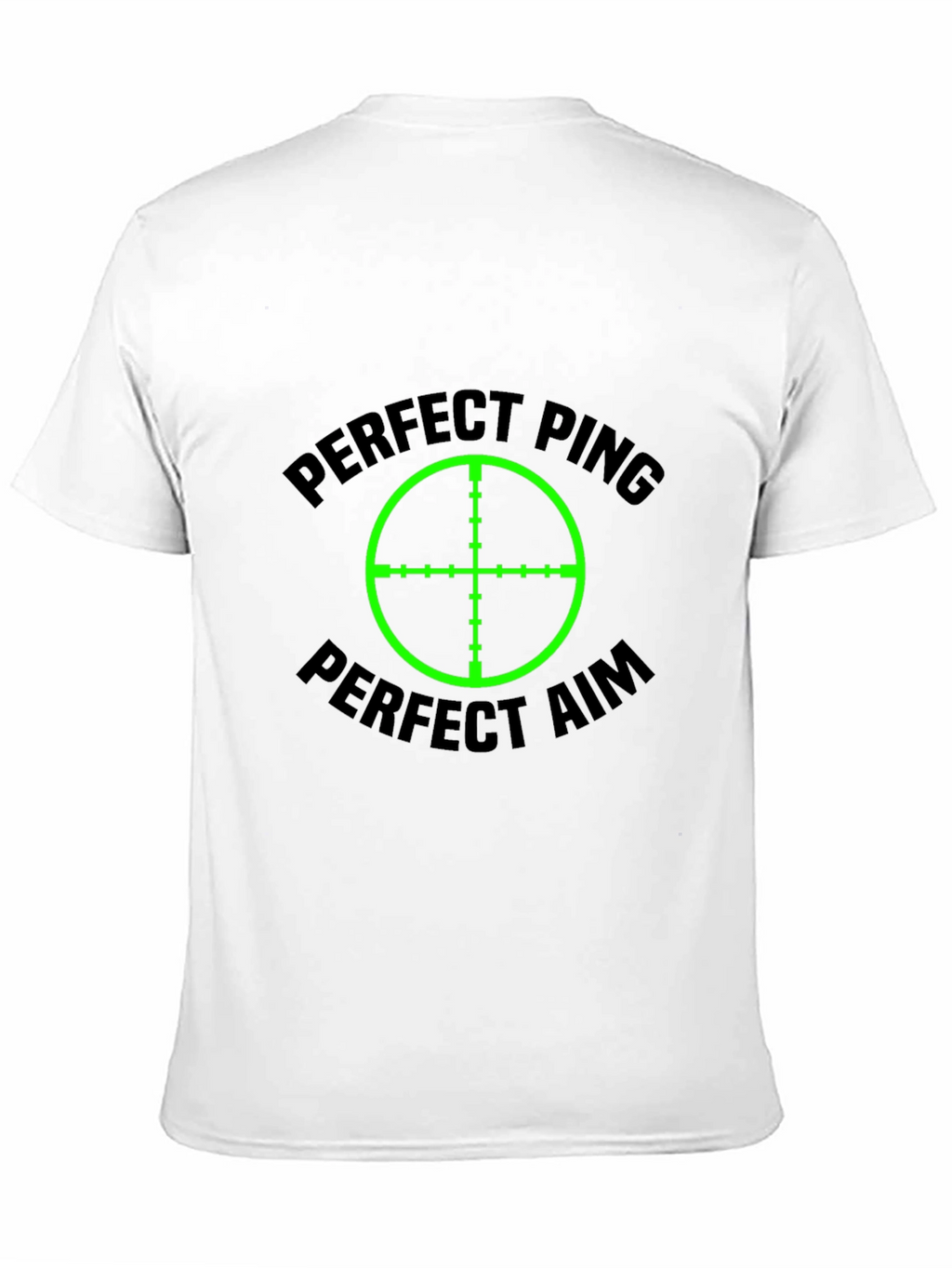 Perfect Ping Aim Black T-Shirt