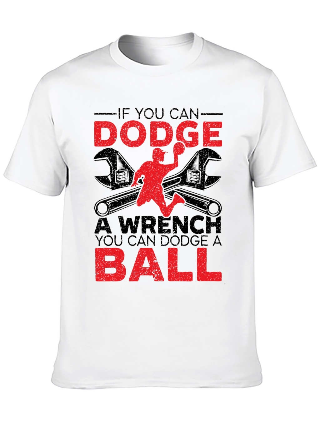 Dodgeball Wrench Graphic T-Shirt