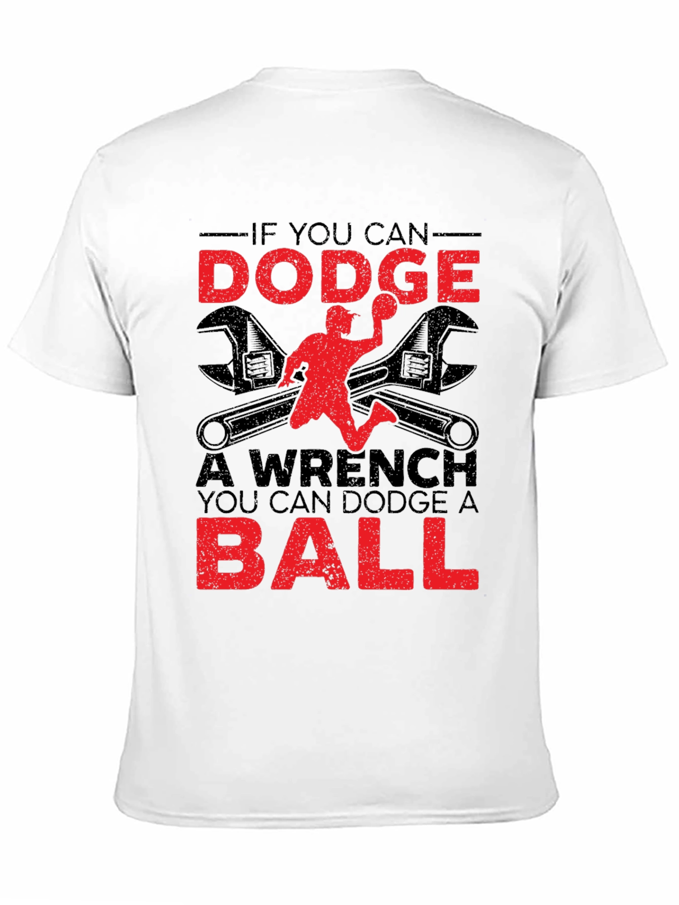 Dodgeball Wrench Graphic T-Shirt