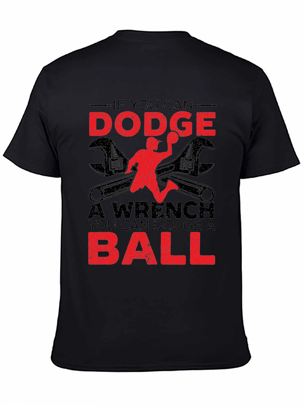Dodgeball Wrench Graphic T-Shirt