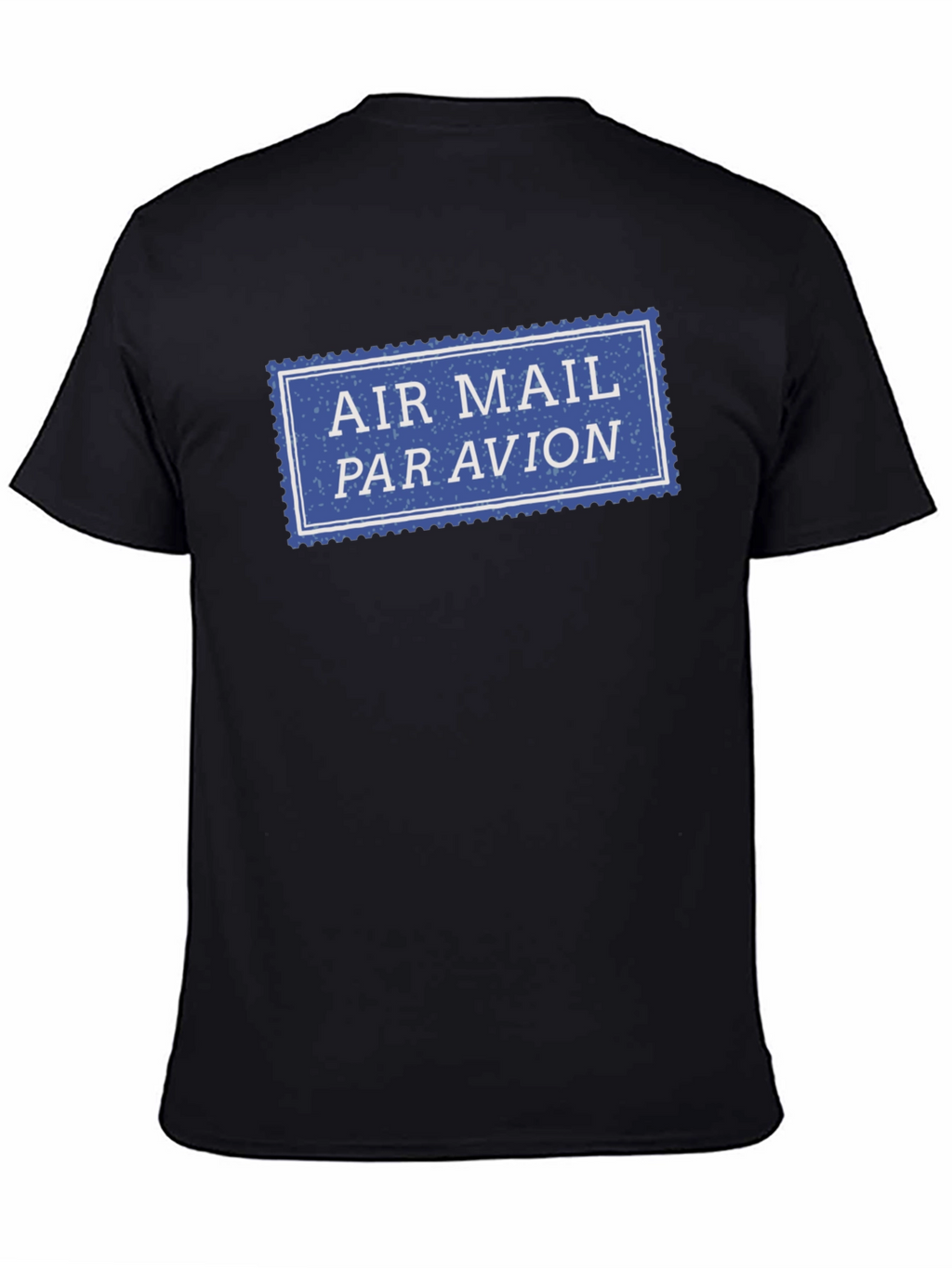 Air Mail Par Avion Stamp T-Shirt - Classic Style