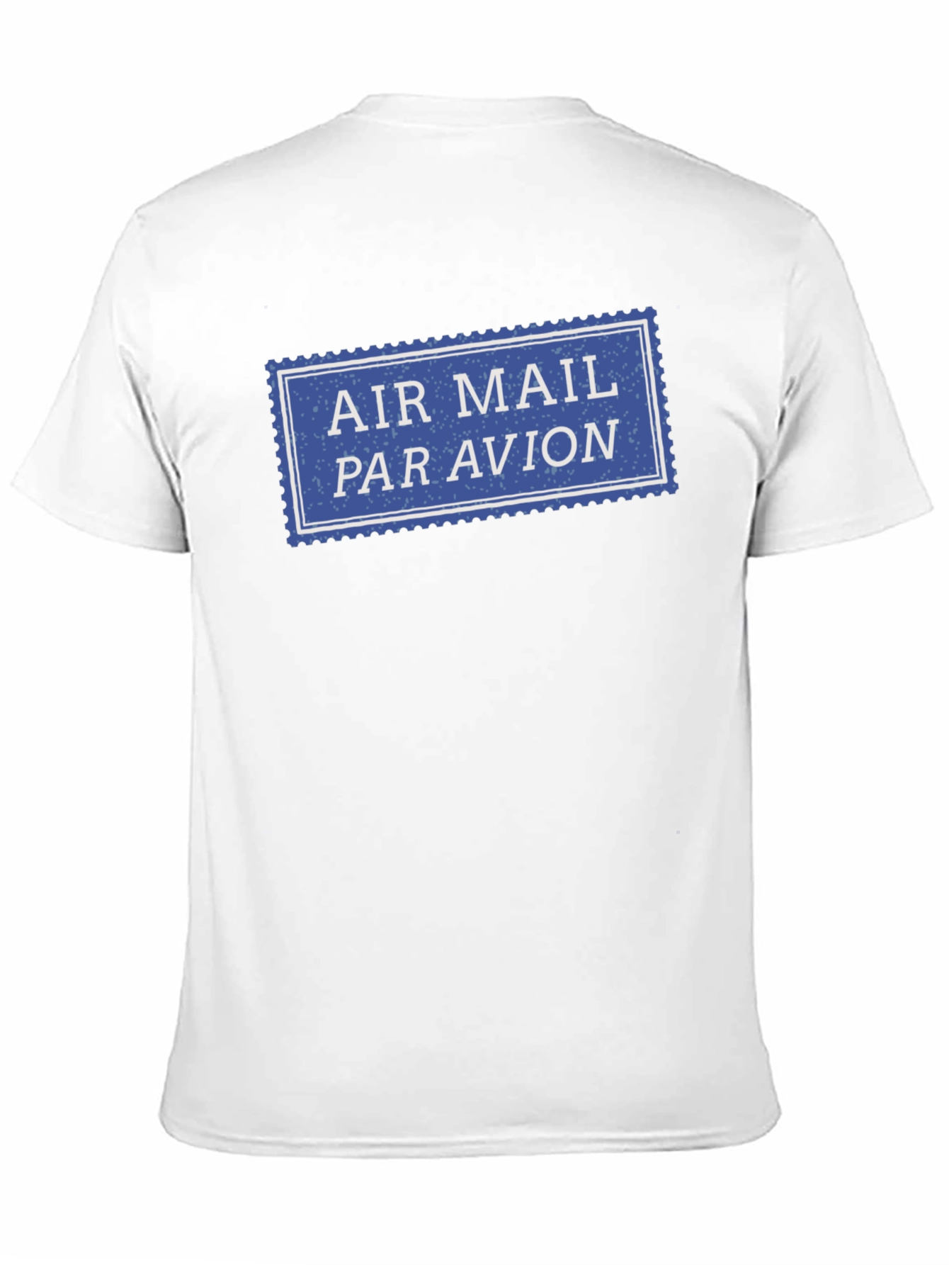 Air Mail Par Avion Stamp T-Shirt - Classic Style