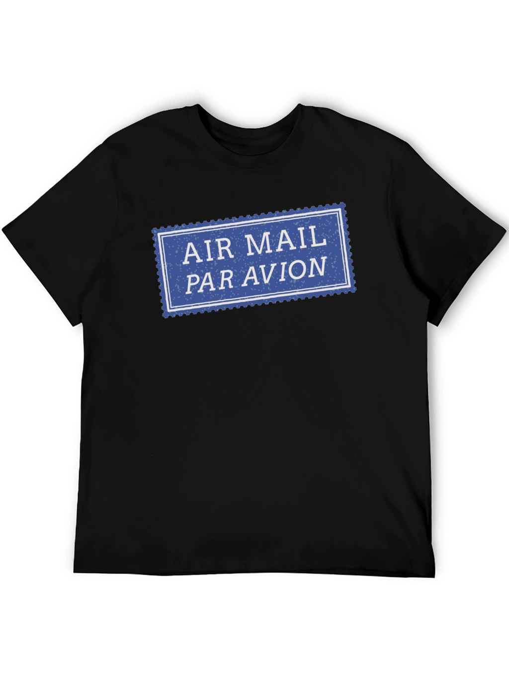 Air Mail Par Avion Stamp T-Shirt - Classic Style