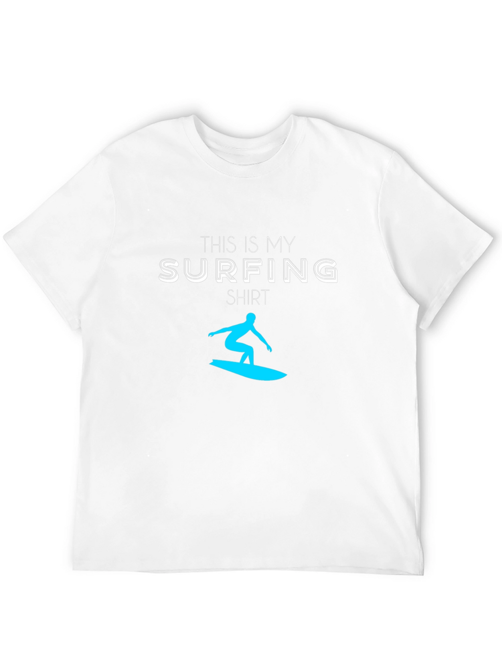 Surfing Shirt - Mens Black Tee