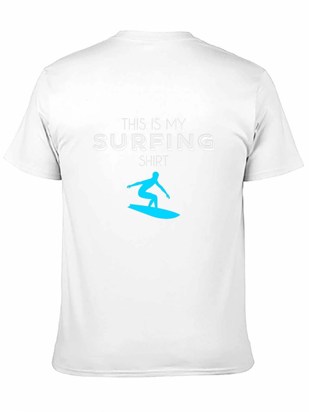 Surfing Shirt - Mens Black Tee
