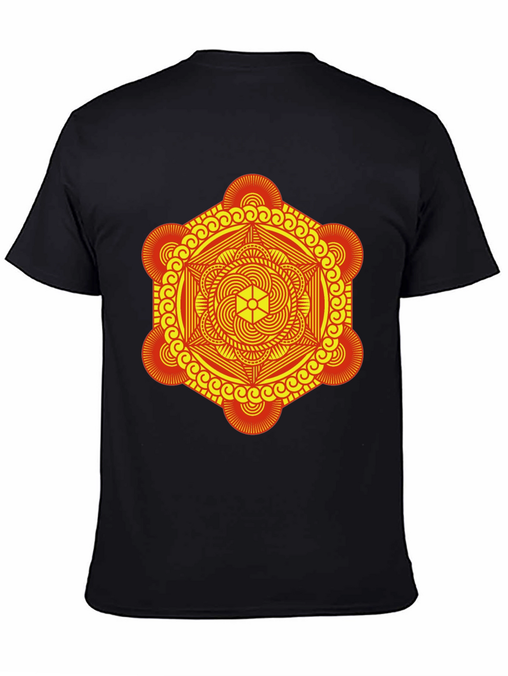 Geometric Mandala Graphic Tee
