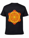 Geometric Mandala Graphic Tee