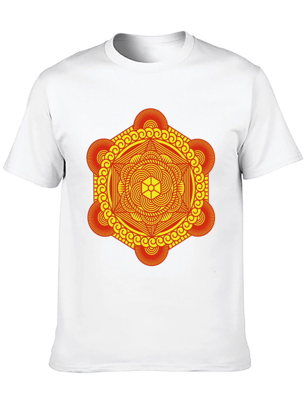 Geometric Mandala Graphic Tee
