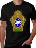 Wrestling Tiger Emblem T-Shirt