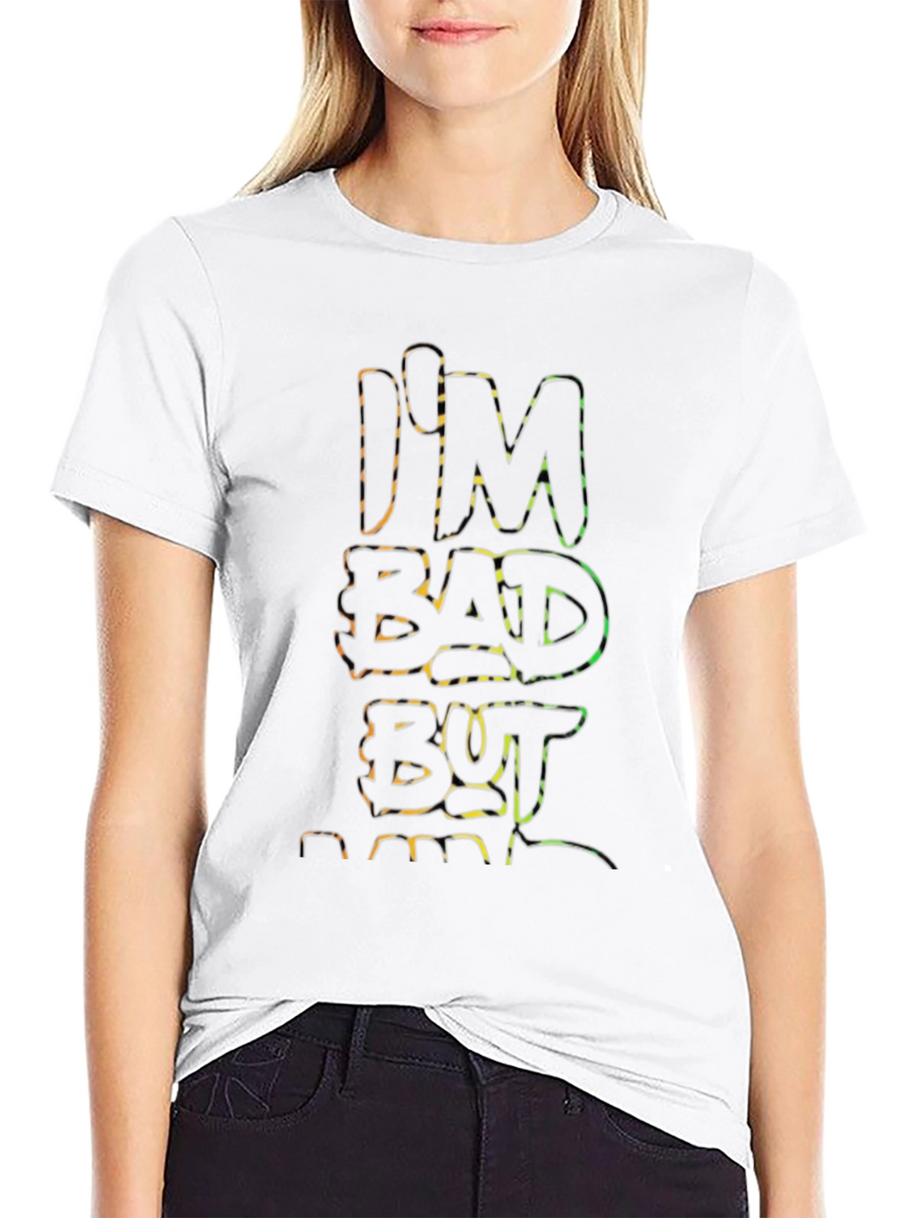 Im Bad But T-Shirt - Edgy Graphic Tee