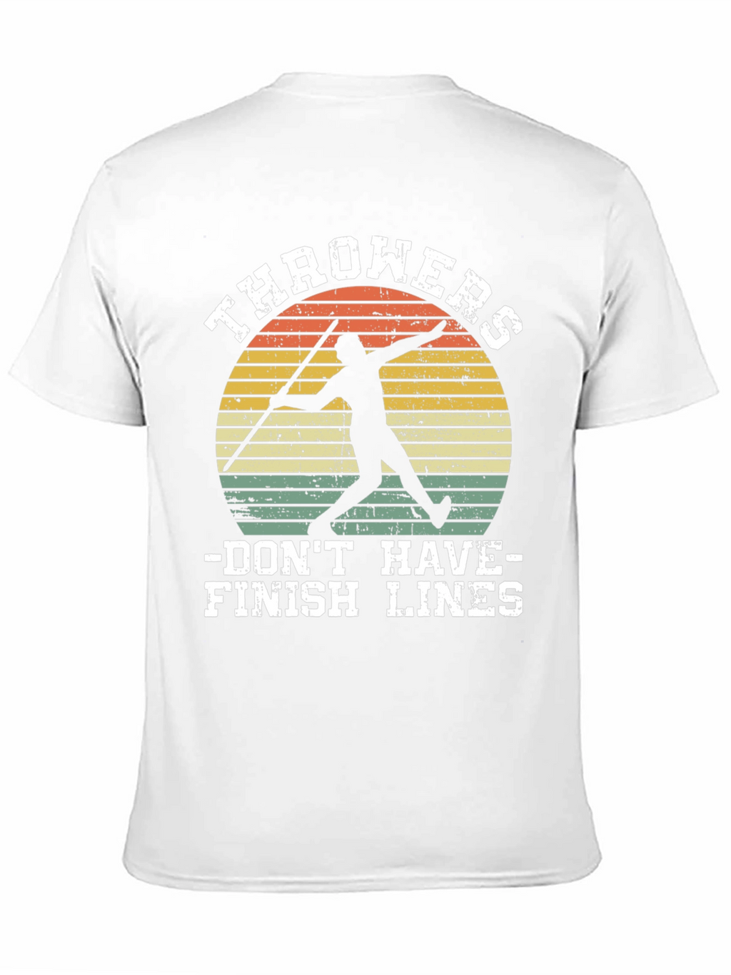 Throwers Dont Have Finish Lines Graphic Tee