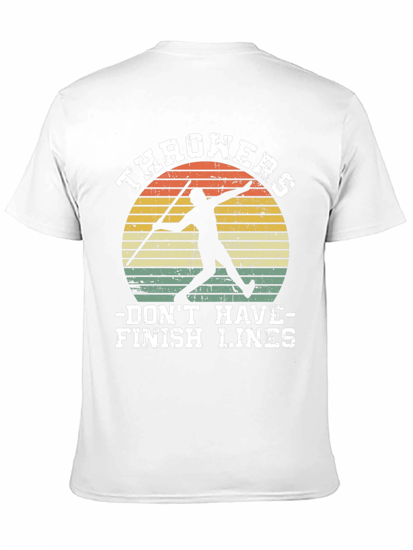 Throwers Dont Have Finish Lines Graphic Tee
