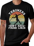 Throwers Dont Have Finish Lines Graphic Tee