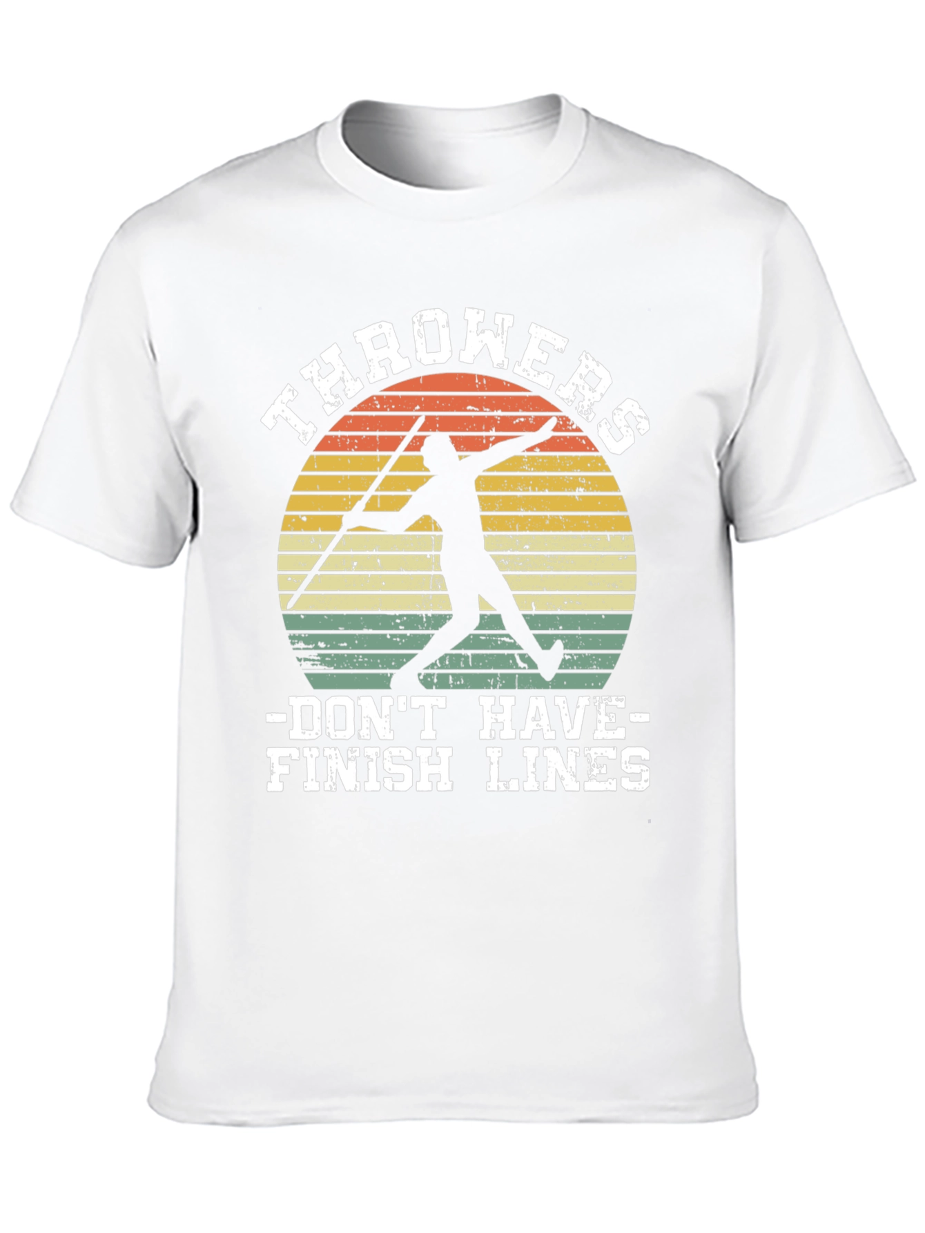 Throwers Dont Have Finish Lines Graphic Tee