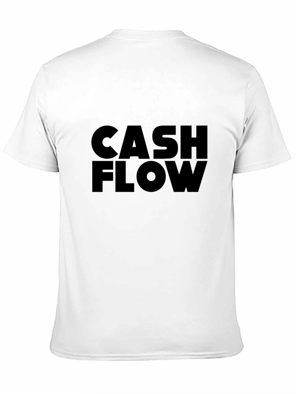 Cash Flow Black Tee - Statement Style