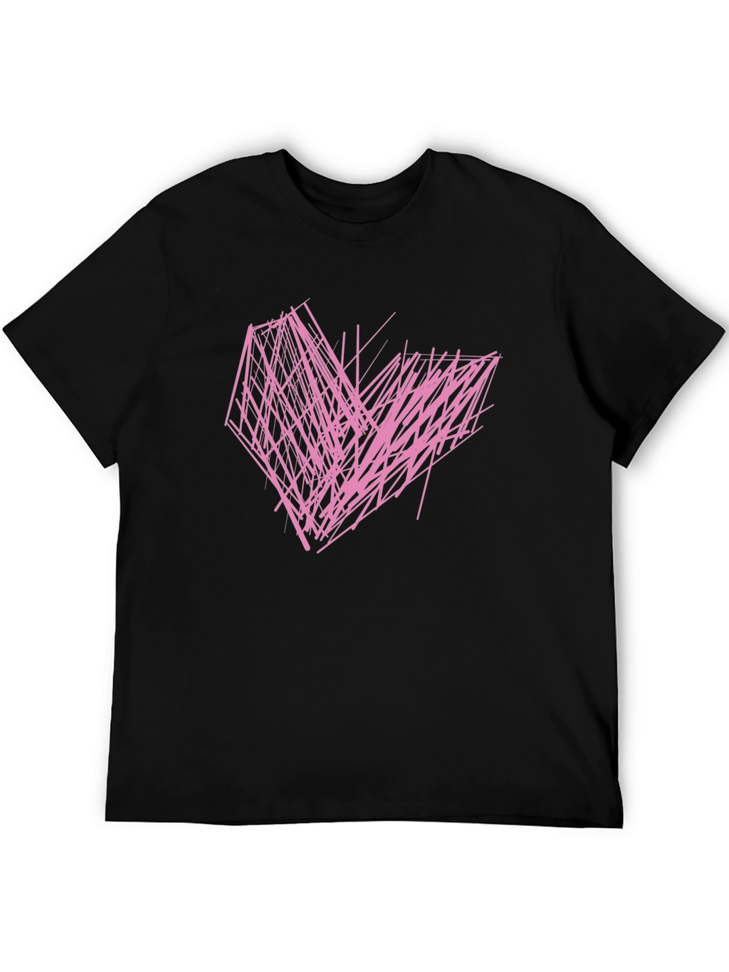 Abstract Heart Tee - Modern Graphic T-Shirt