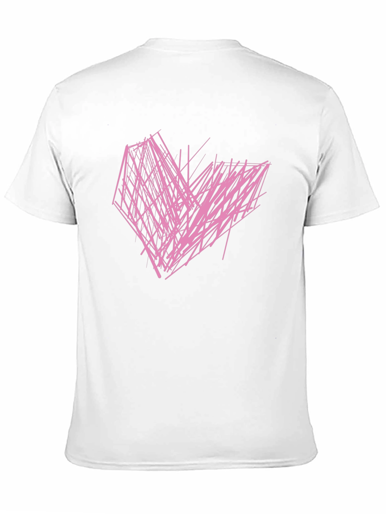 Abstract Heart Tee - Modern Graphic T-Shirt