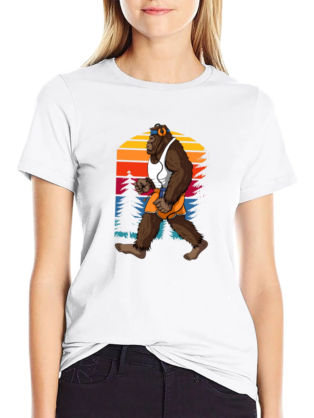 Running Sasquatch T-Shirt