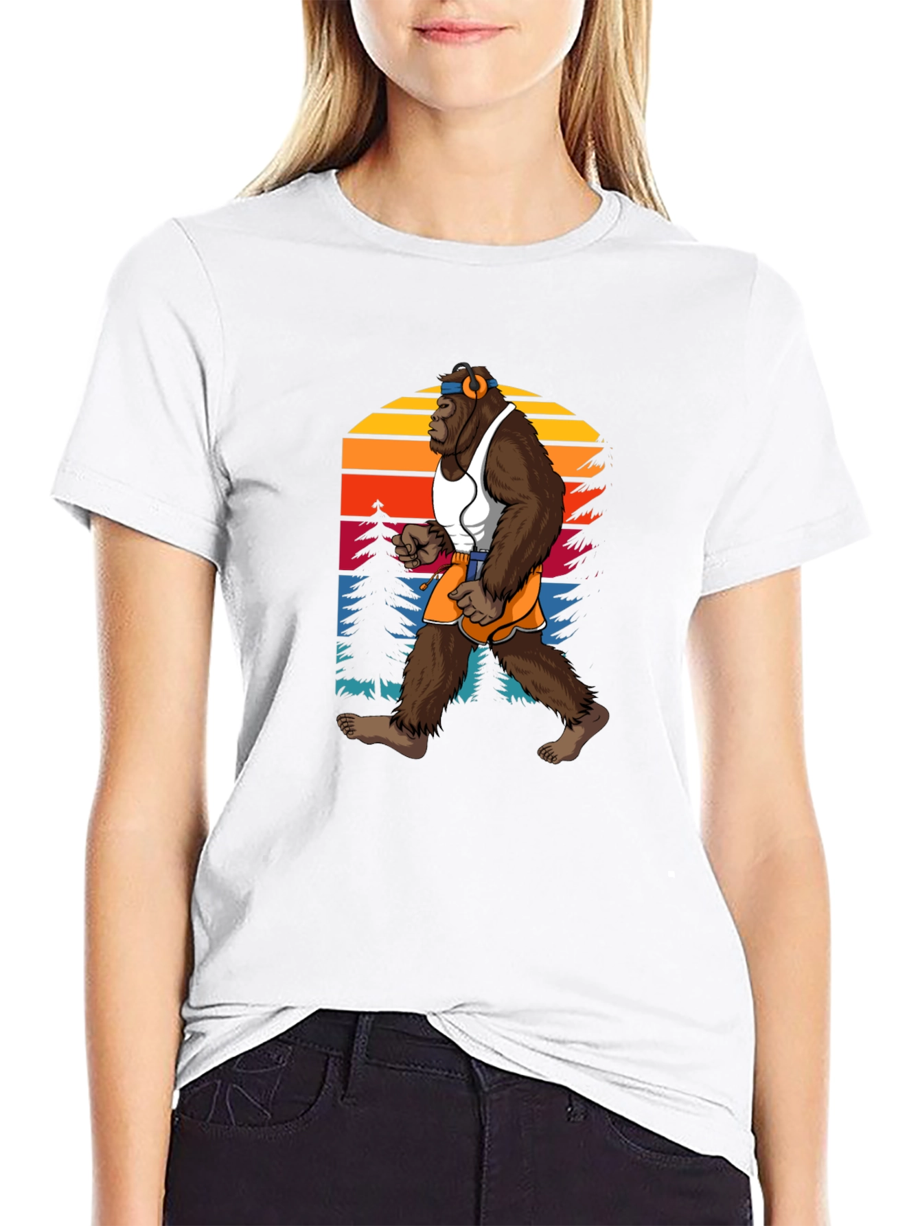 Running Sasquatch T-Shirt