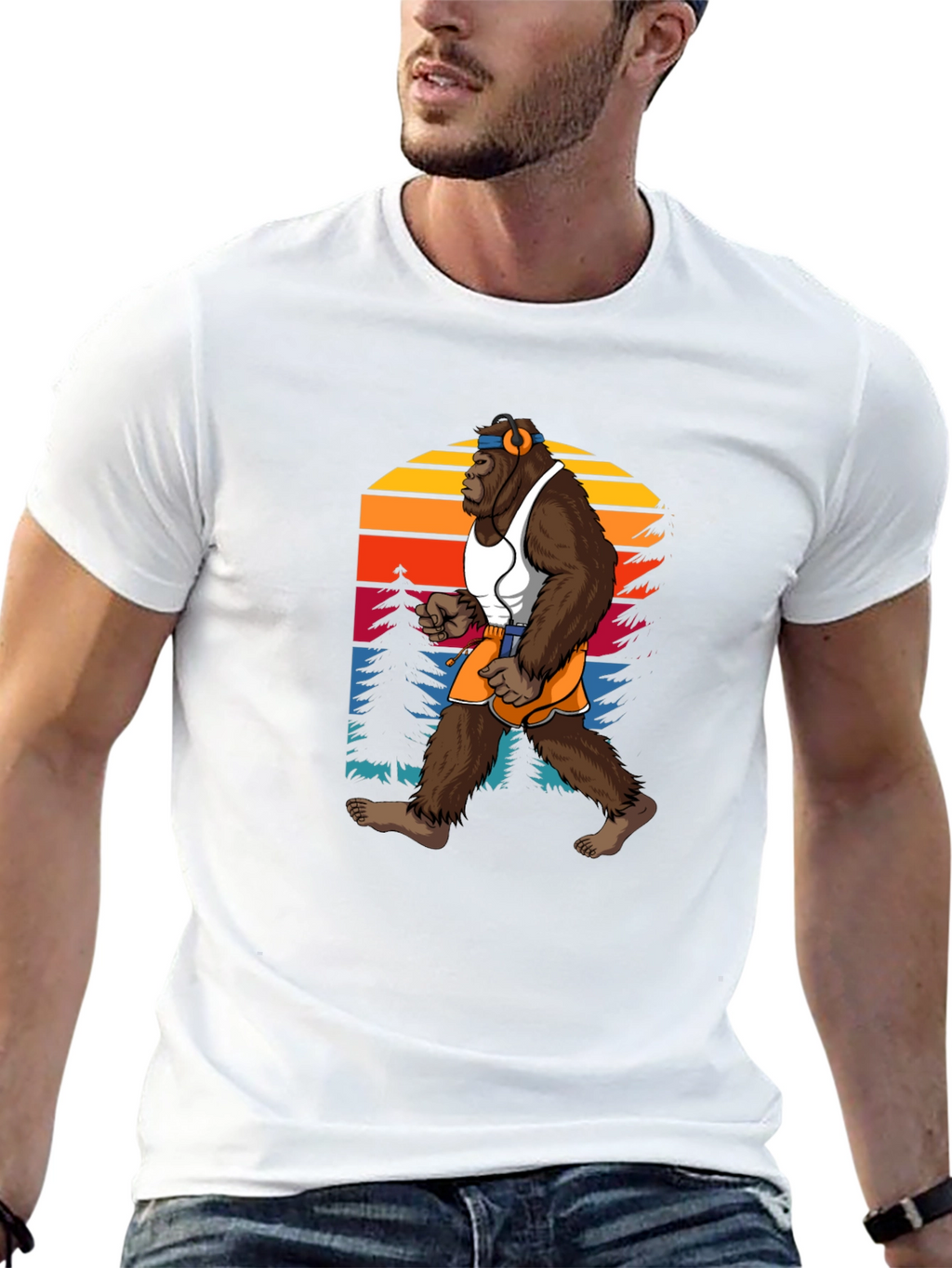 Running Sasquatch T-Shirt