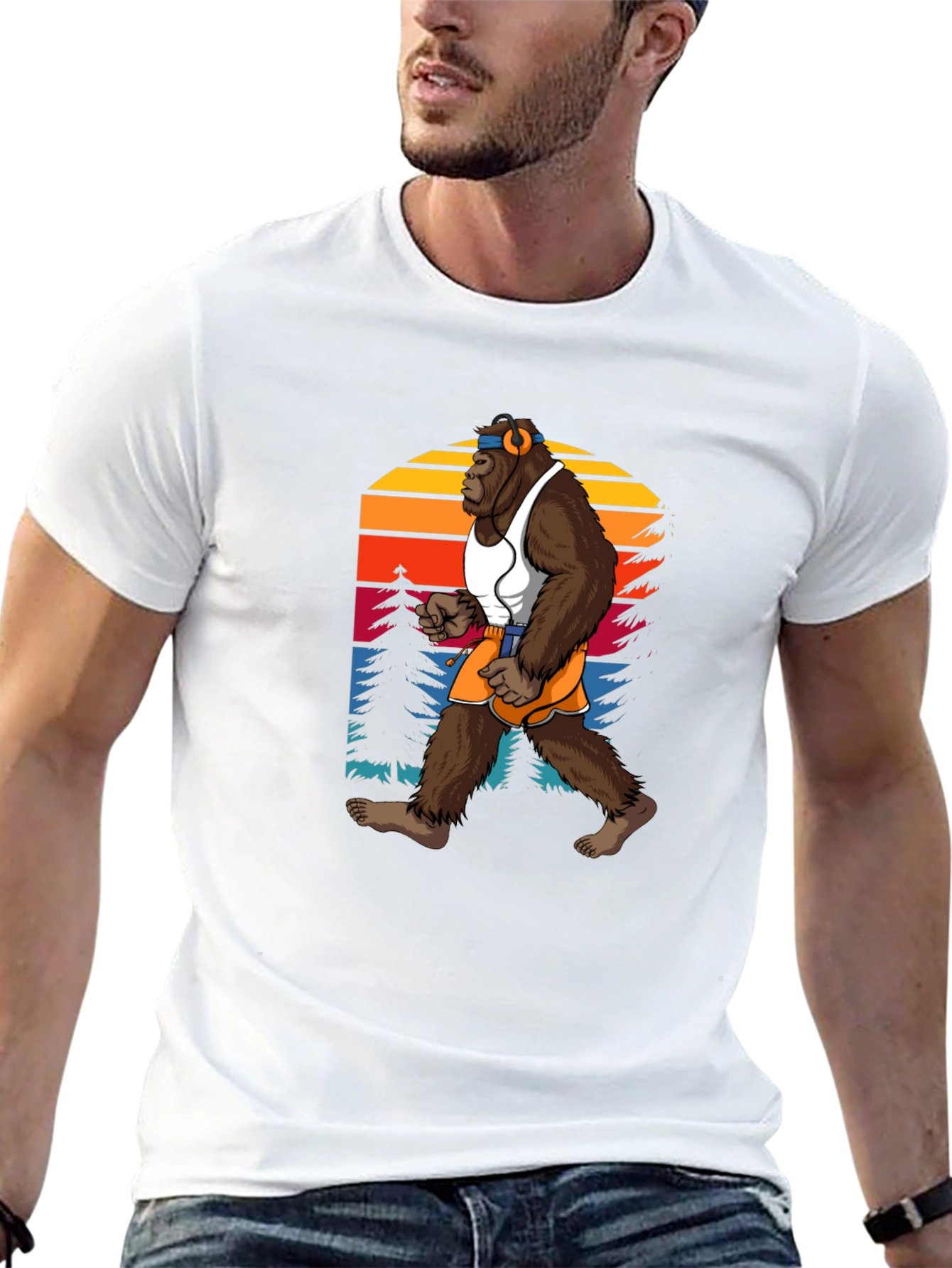 Running Sasquatch T-Shirt