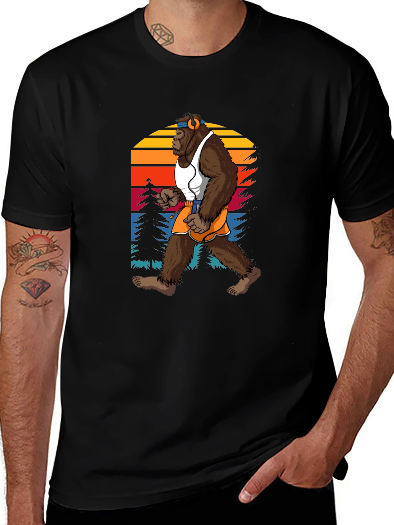 Running Sasquatch T-Shirt