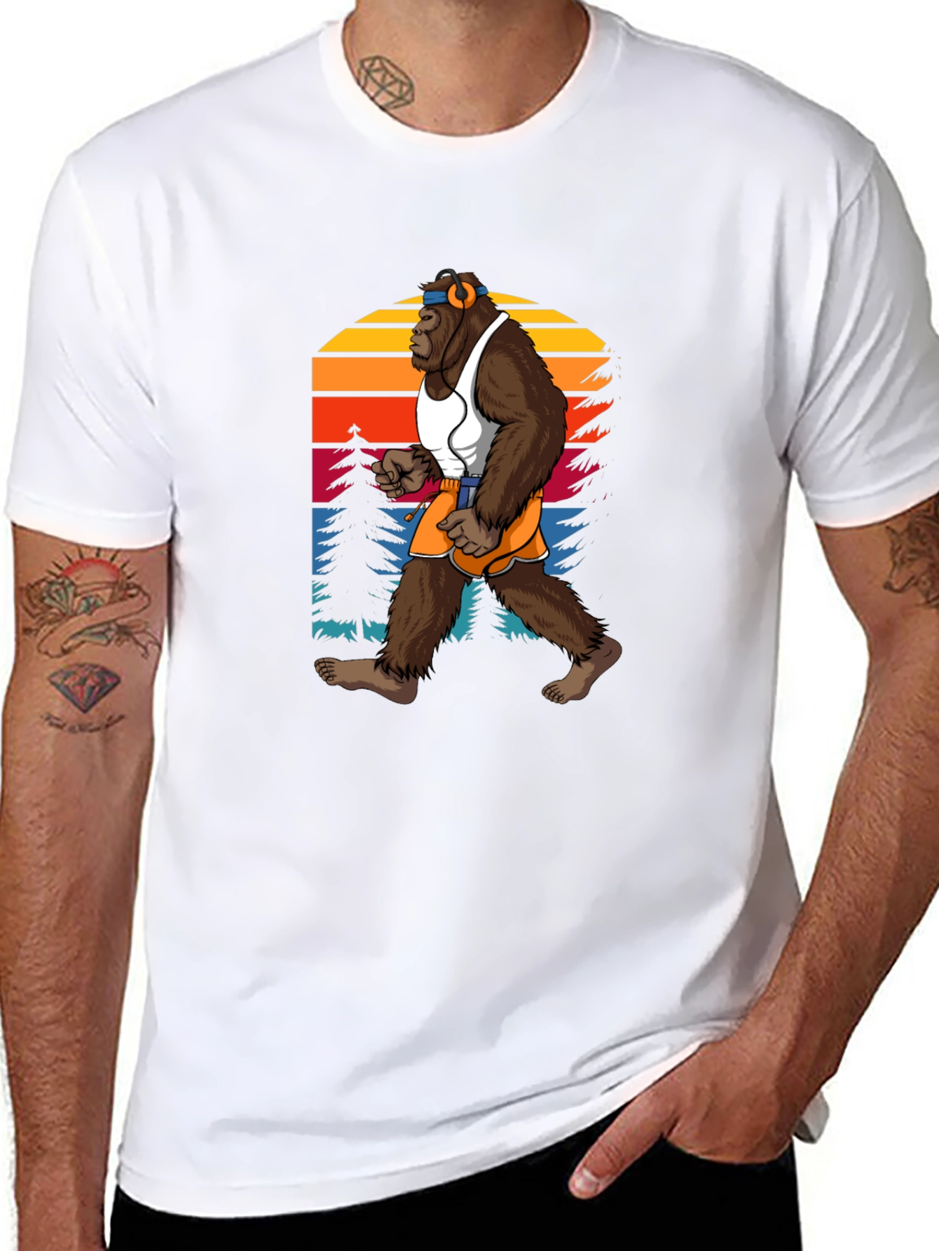 Running Sasquatch T-Shirt
