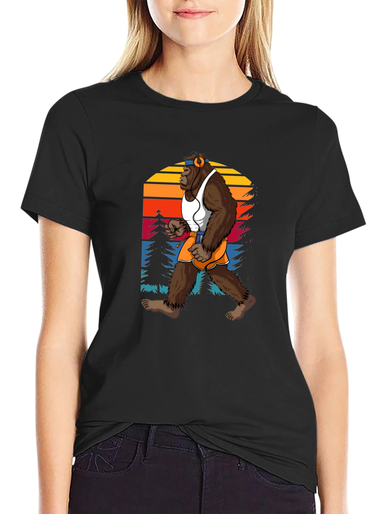 Running Sasquatch T-Shirt
